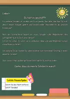 Vorschau - Mal- und Bastelvorlagen - Abschiedsbrief Ende Schuljahr/Brief Schulwechsel/Brief Lehrerwechsel - Seite 2