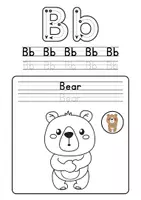 Vorschau - Arbeitsblätter - English Alphabet Coloring and Tracing - Seite 2