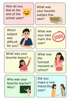 Vorschau - Arbeitsblätter - Speed Dating im Englischunterricht: School Year Wrap-Up (A2) - Seite 2