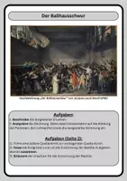 Vorschau - Arbeitsblätter - Der Ballhausschwur/ Sturm auf die Bastille - Deckblatt
