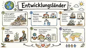 Vorschau - Arbeitsblätter - Lernposter + Arbeitsblatt "Entwicklungsland" + Onlineübung & MP3 + Mindmap + Infografiken - Seite 2
