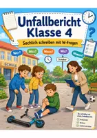Vorschau - Arbeitsblätter - Unfallbericht Klasse 4 - Seite 1