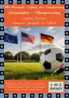 Vorschau - Bildkarten - WM-Werkstatt: Erörterung - Fußball und Verantwortung - Deckblatt