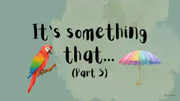 Vorschau - Spiele - Warm Up: Paraphrasing Umschreiben "It's something that..." - Speaking - Game - Paket - Seite 2