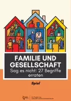 Vorschau - Spiele - Familie ⎮ Familie und Gesellschaft Sag es nicht (27 Begriffskarten) - Spiel für Klasse 7 bis 8 - Deckblatt