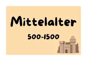 Vorschau - Poster - Zeitstrahl- Mittelalter - Deckblatt