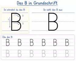 Vorschau - Arbeitsblätter - Grundschrift - Seite 2