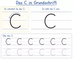 Vorschau - Arbeitsblätter - Grundschrift - Seite 3