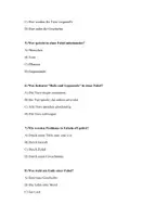 Vorschau - Arbeitsblätter - Fabel Quiz - Deckblatt