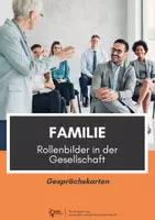 Vorschau - Arbeitsblätter - Familie ⎮ Rollenbilder in der Gesellschaft - Thesenkarten für Klasse 7 bis 8 - Deckblatt