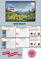 Vorschau - Arbeitsblätter - Österreich - Mini Buch für Sachunterricht - Deckblatt