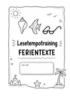 Vorschau - Arbeitsblätter - Lesetempotraining Ferientexte. Schuljahresende - Seite 2