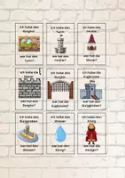 Vorschau - Stationenlernen - Ich habe – wer hat? Ritterburg (45 Karten) | Lesespiel für die Grundschule - Seite 2
