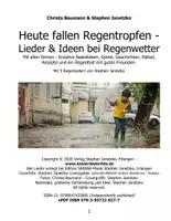 Vorschau - Mal- und Bastelvorlagen - Heute fallen Regentropfen - Lieder & Ideen bei Regenwetter - Seite 1