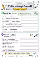 Vorschau - Stundenentwürfe - Rechtschreibung & Grammatik im Berufskolleg – Doppelstunde für Ausbildungsvorbereitung, Praktikum & Bewerbung - Seite 3