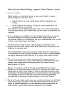 Vorschau - Test - 2 Klausurvorschläge mit EWH, digital age, social media, mental health, Abitur Englisch, mock exam - Seite 2