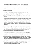 Vorschau - Test - 2 Klausurvorschläge digital age, mental health, social media mit EWH, mock exam, Abitur Englisch - Seite 2