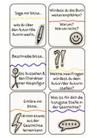 Vorschau - Aufgabenkarten - Stop and swap: Lektüre allgemein (Buchvorstellung, Tauschkarten) - Seite 3