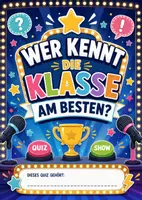 Vorschau - Spiele - Klassenquiz - Schüler gegen Lehrer - Wer kennt die Klasse besser - Deckblatt