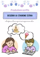 anteprima - Esercizi - ESTATE: LA DESCRIZIONE, IL TESTO POETICO, GLI INDOVINELLI - Pagina 3