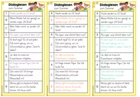 Vorschau - Spiele - Dialoglesen: Sommer (Kl. 2) - Seite 3