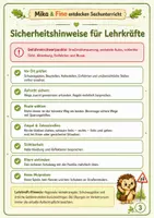 Vorschau - Stundenentwürfe - Mika & Fino entdecken den sicheren Schulweg – Sachunterricht Klasse 1 | Verkehrserziehung, Arbeitsblätter & Lösungen - Seite 2