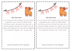 Vorschau - Anderer Materialtyp - Capybara-Klasse: Begrüßungsgeschenk zum neuen Schuljahr - Seite 3