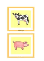 anteprima - Flashcard - "la fattoria" Associa le tessere - Pagina 2