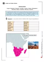 Vorschau - Arbeitsblätter - Länder und Völker Afrikas: Südliches Afrika | Erdkunde Sekundarstufe Klasse 5-10 | Südafrika, Namibia, Sambia, Simbabwe | Arbeitsblätter, Kopiervorlagen, Freiarbeit mit Lösungen - Seite 3