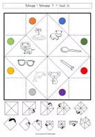 Vorschau - Stationenlernen - 5 Himmel und Hölle Spiele zur Lautposition L - Lauterkennung und phonologische Bewusstheit- Buchstabe der Woche - Seite 3