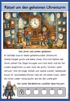 Vorschau - Arbeitsblätter - Uhrzeit / Escape Room - Seite 1