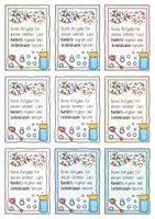 Vorschau - Mal- und Bastelvorlagen - Sommerferien Grußkarten - Seifenblasen & Geschenke / Abschied - Seite 2