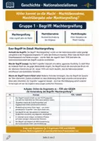 Vorschau - Stundenentwürfe - Machtergreifung, Machtübernahme oder Machtübergabe? – Gruppenarbeit NS 1933 - Seite 2
