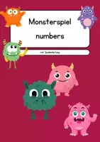 Vorschau - Spiele - Monsterspiel numbers, Zahlen 0-12 - Deckblatt