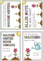Vorschau - Mal- und Bastelvorlagen - Blumenmurmeln / Saatkugel - Abschiedsgeschenk / Sommerferien Gruß Abschied / Zeugnis / Schuljahresende - Seite 2