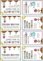 Vorschau - Mal- und Bastelvorlagen - Blumenmurmeln / Saatkugel - Abschiedsgeschenk / Sommerferien Gruß Abschied / Zeugnis / Schuljahresende - Seite 3