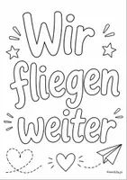 Vorschau - Mal- und Bastelvorlagen - Federn gestalten für Abschiedsflügel der 4. Klasse - Seite 3