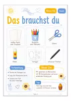 Vorschau - Arbeitsblätter - Sonnenblumen im Stil von Van Gogh – Kunstprojekt mit Vorlagen, Informationstext & Reflexion - Seite 2