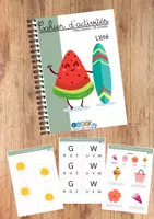 Aperçu - Apprentissages en autonomie - Le cahier d'activités petite section sur l'été - Page de couverture