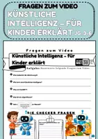 Vorschau - Stundenentwürfe - Künstliche Intelligenz für Kinder erkklärt Checky Jg. 3-6 - Deckblatt