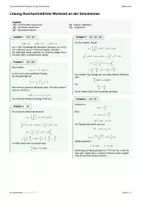 Vorschau - Arbeitsblätter - Integral Anwendung: Wartezeit an der Schulmensa - Seite 2