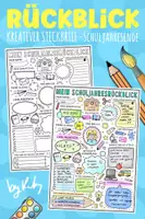 Vorschau - Arbeitsblätter - Doodle Steckbriefe - Rückblick auf das Schuljahr - Kreatives Schreiben - Deckblatt