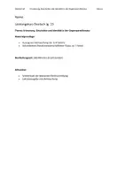 Vorschau - Klassenarbeiten - Klausur Sechsstündig Erinnerung, Geschichte und Identität in Heimsuchung - Deckblatt