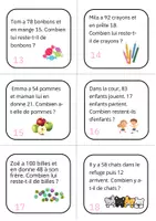 Aperçu - Apprentissages en autonomie - Ateliers problèmes Cycle 2- Ulis avec auto correction - Page 2