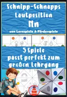 Vorschau - Stationenlernen - 5 Himmel und Hölle Spiele zur Lautposition N - Lauterkennung und phonologische Bewusstheit - Buchstabe der Woche - Deckblatt