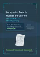 Vorschau - Arbeitsblätter - Flächen berechnen – kostenloses Arbeitsblatt mit Lösungen für Klasse 5 - Deckblatt