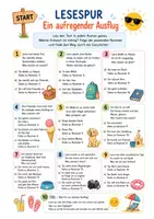 Vorschau - Arbeitsblätter - Lesespur Klasse 2-3 - Thema Sommer - Seite 3