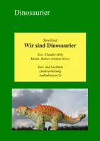 Vorschau - Arbeitsblätter - Wir sind Dinosaurier - Spiellied - RJ Gross - C Höly - Deckblatt