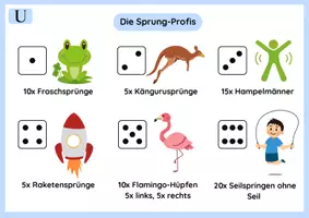 Vorschau - Arbeitsblätter - Materialpaket Würfelspiele - Deckblatt