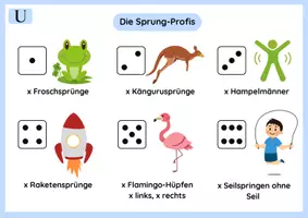 Vorschau - Arbeitsblätter - Materialpaket Würfelspiele - Seite 1